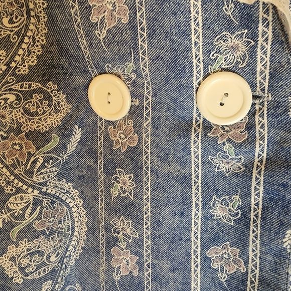 🌴Bundle 3 or more - 30% Disc🌴 NWOT Kathy Davis vintage lace collar blazer. - Picture 5 of 10